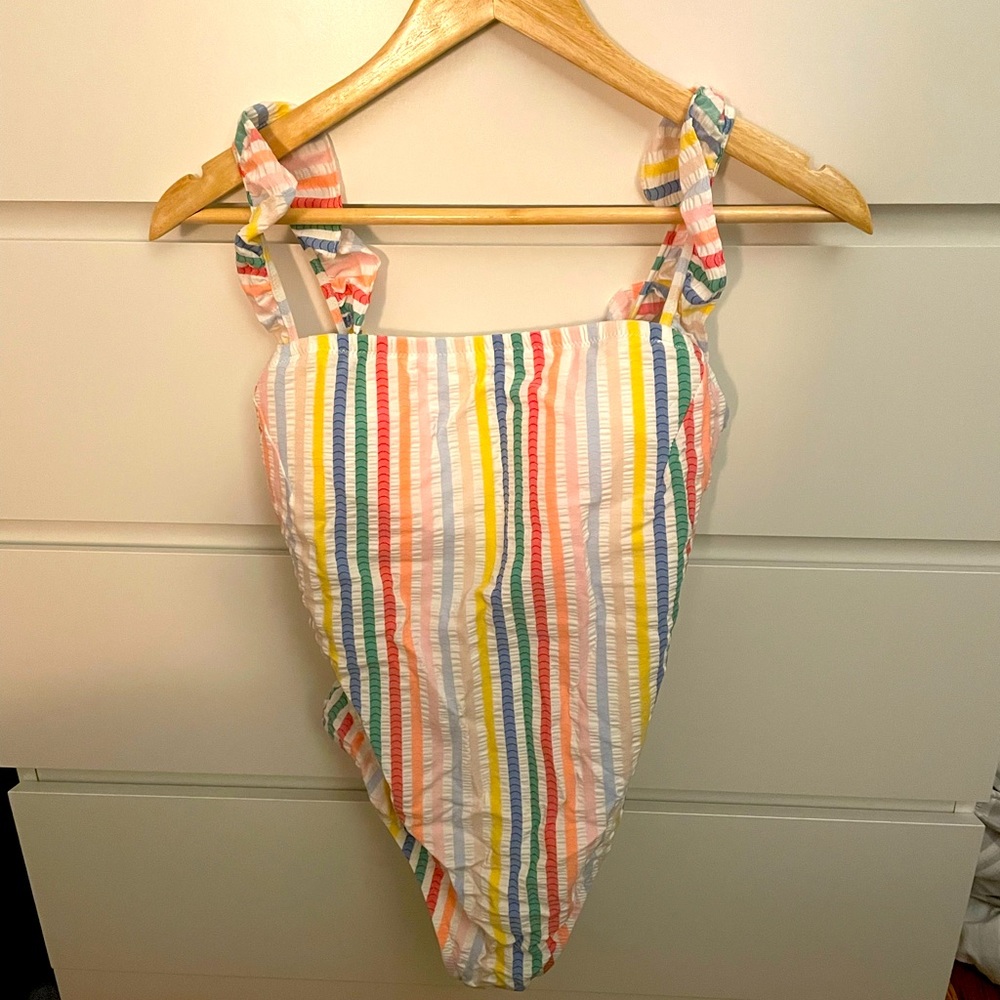 JCREW rainbow one piece 🌈🌈